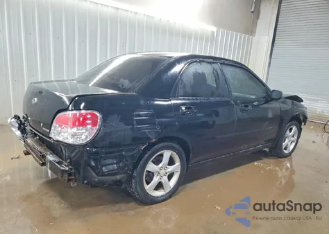 2007 Subaru Impreza 2.5I z USA, uszkodzony, nr VIN JF1GD61627H507170